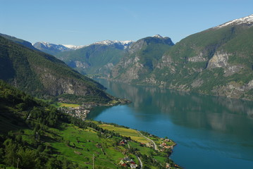 Fototapeta na wymiar Mountains of Norway