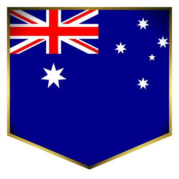 drapeau ecusson australie australia flag