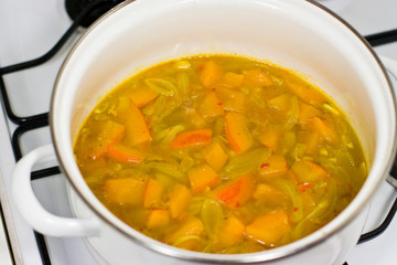 Kürbissuppe, pumpkin soup