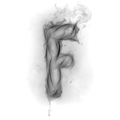 Smoke - letter F