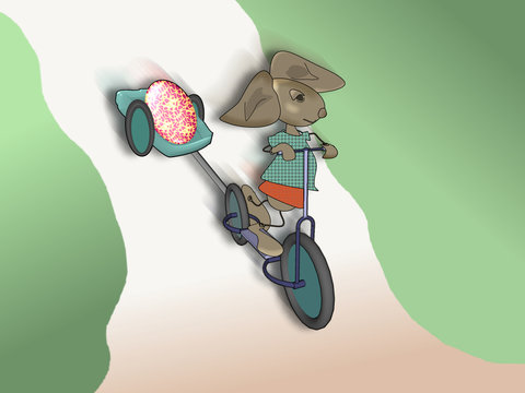 eilige fahrt