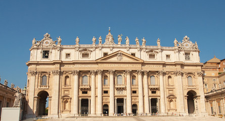 Fototapeta na wymiar Basilica di San Pietro