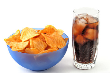 Chips and cola