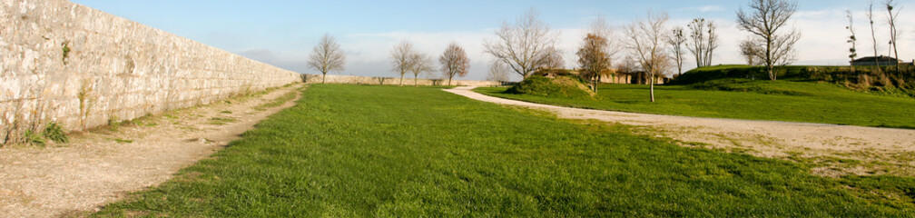 chemin de ronde de la citadelle de Blaye