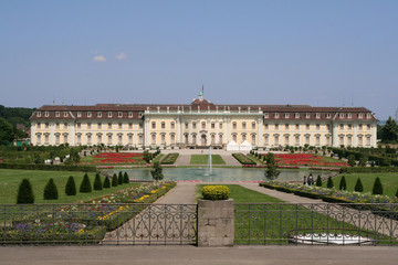 Fototapeta na wymiar Ludwigsburg Palace (Blooming baroku)