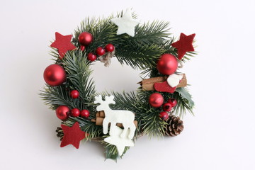 Weihnachtsdekoration, freigestellt