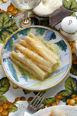 Asparagi bianchi di Cimadolo al burro - Contorni - Veneto