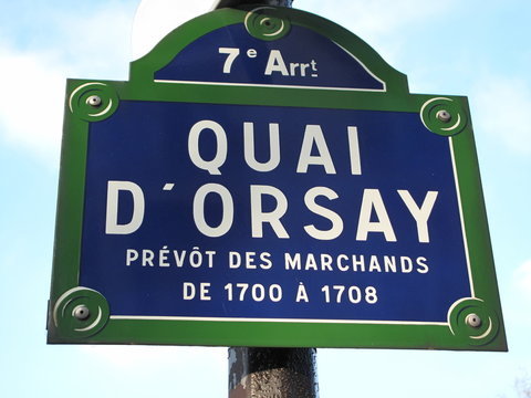 7ème arrondissement, Quai d'Orsay, Paris. France