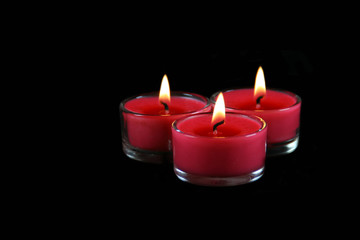 Three candles