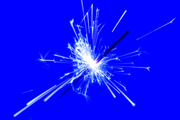 Fototapeta premium sparkler fire