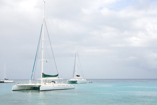 Fototapeta catamaran