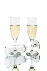 Champagne flutes