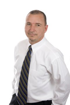 middle aged businessman