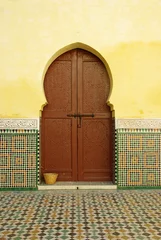 Tür in einem marokkanischen Haus © Thierry Hoarau