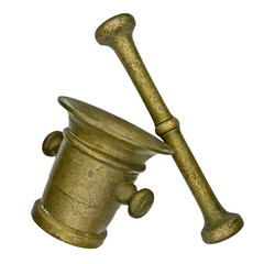vintage mortar and pestle