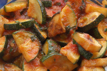 Zucchine in umido - Contorni - Cucina del Veneto