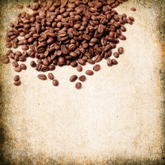 fresh coffee beans background