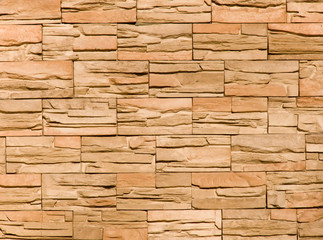 Relief on a wall surface