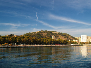 Obraz premium Malaga - Gibralfaro