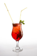 Cocktail with mint