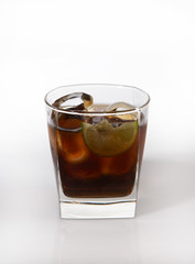 Cocktail with whiskey