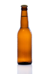 Brown beer bottle