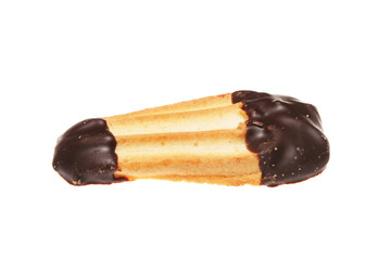 Chocolate dipped shortbread