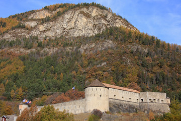 Le château de Colmars les Alpes