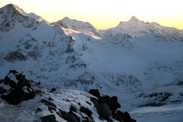 Obraz premium mountains Elbrus area
