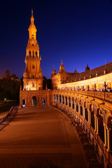 Fototapeta premium Plaza de Espana, Sevilla, Spain