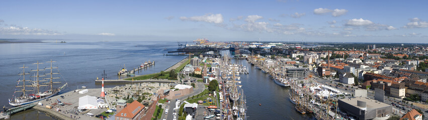Bremerhaven, Germany,  Panorama