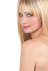 Obraz premium Portrait of beautiful blonde woman