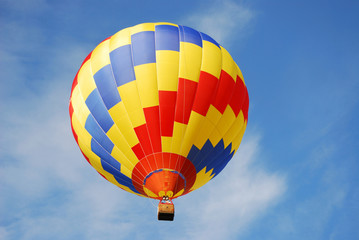 Naklejka premium Hot air balloon
