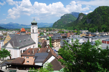 Obraz premium Village of Kufstein