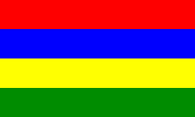 mauritius fahne flag