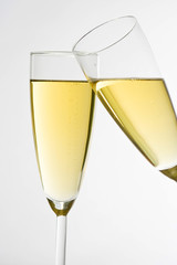 champagne for celebrate christmas festive