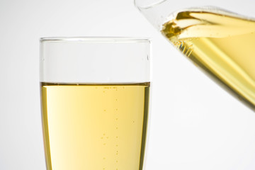 champagne for celebrate christmas festive