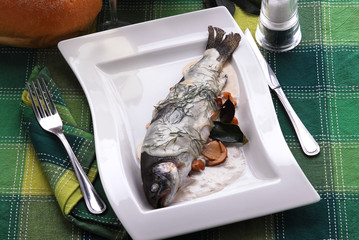 Trota affumicata ai porcini - Secondi - Trentino Alto Adige