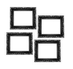 Picture frames with decor