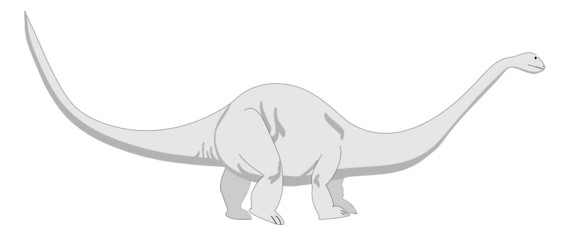 Brontosaurus - Vector