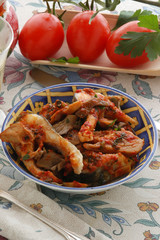 Trota con gli champignon - Secondi pesce - Trentino A. A.