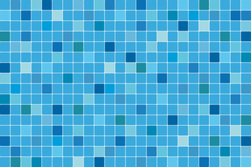 Fototapeta premium Mosaik_blau