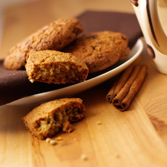 Cokkies with Cinnamon and Coffee