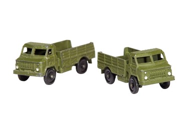 Obraz premium two war trucks