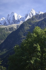Fototapeta na wymiar Górski krajobraz z Soglio