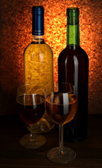 White and red wine