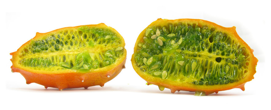Kiwano horned melon fruit
