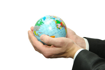 world in hands