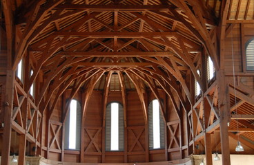 Charpente d'&eacute;glise