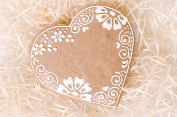 Gingerbread heart